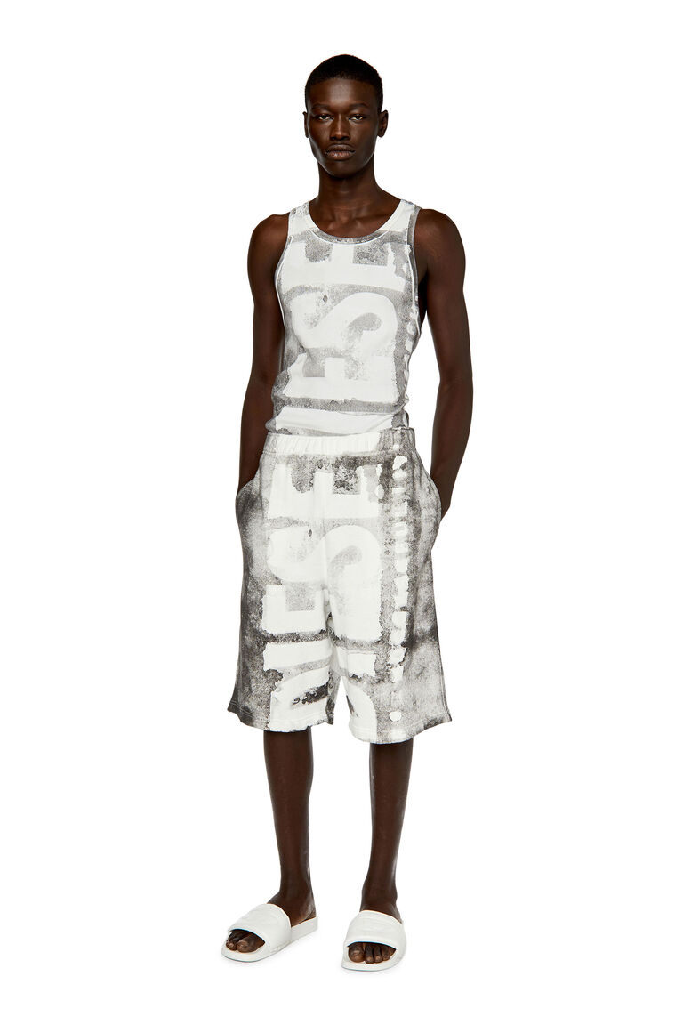 T-LIFT-G1 Man: Tank top with bleeding logo | Diesel A092700JEAI